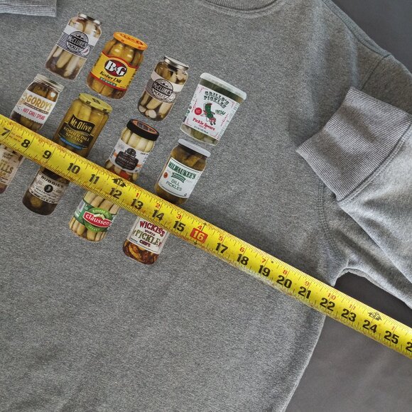 Men's Pickle Jars Graphic sweatshirt Size L - Picture 4 of 7